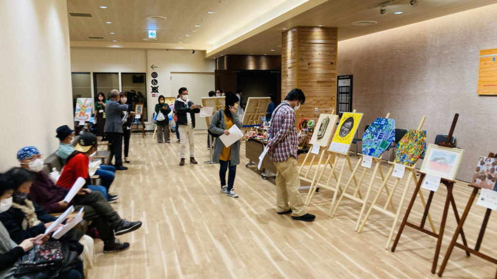 パラフェス2021の展示風景