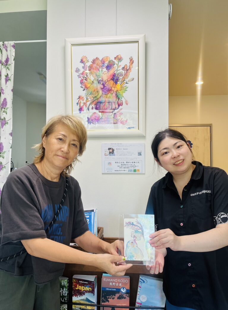 株式会社スパーキーにアートを納品　アーティスト・カスミン
