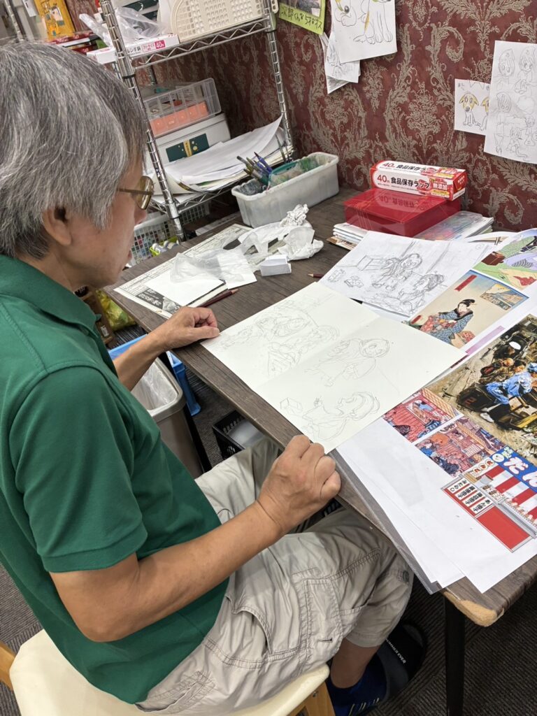落語絵本製作土肥さん