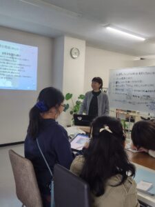 アンガーマネジメントの講座のようす