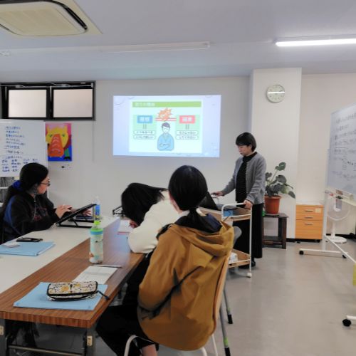 アンガーマネジメントの講座のようす