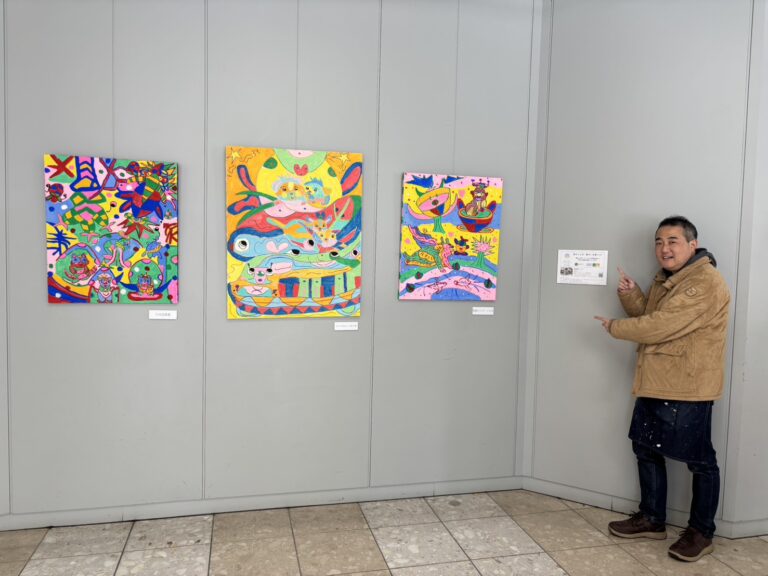 納品したアート。アーティスト・KAITO作の３点