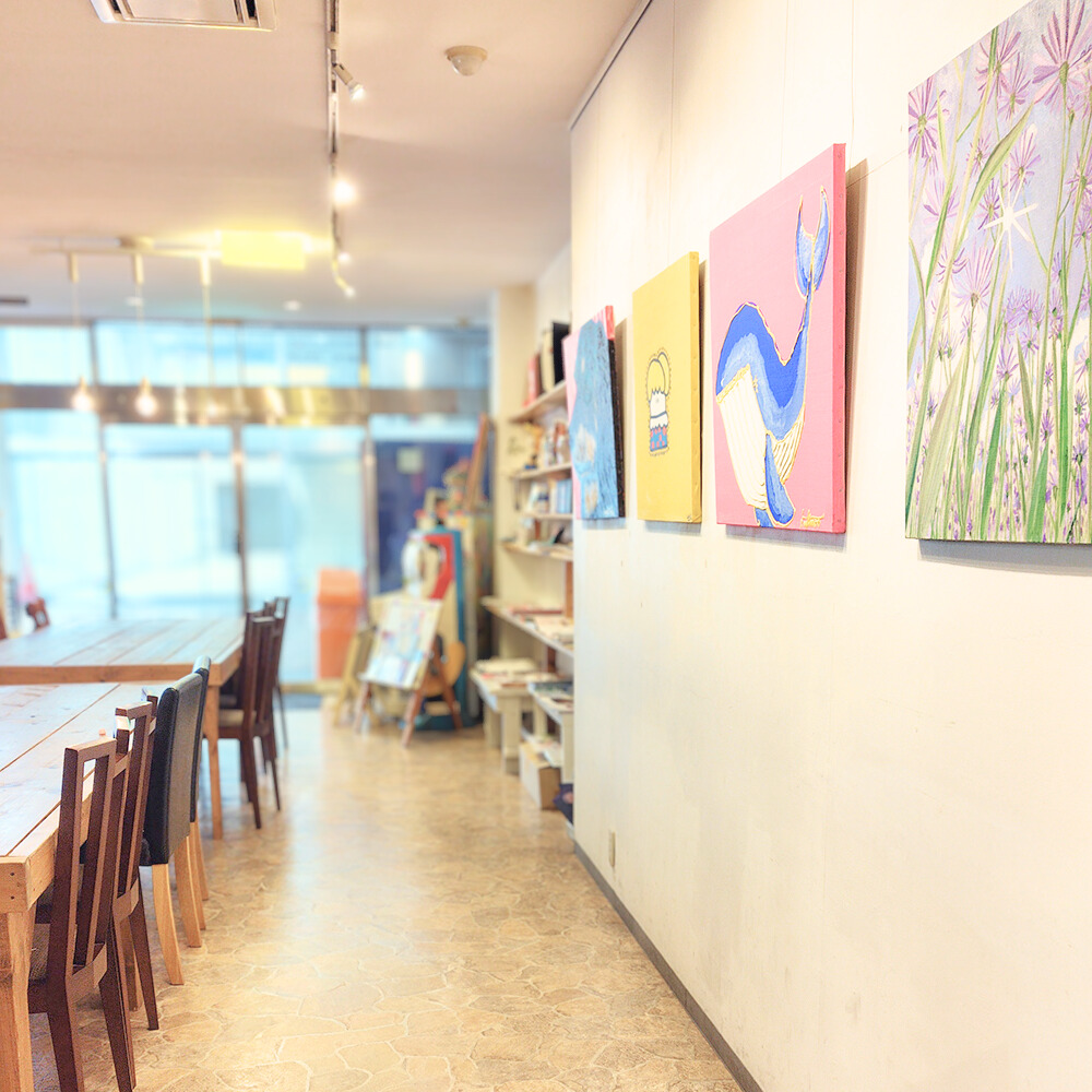 会場になったギャラリー＆カフェ