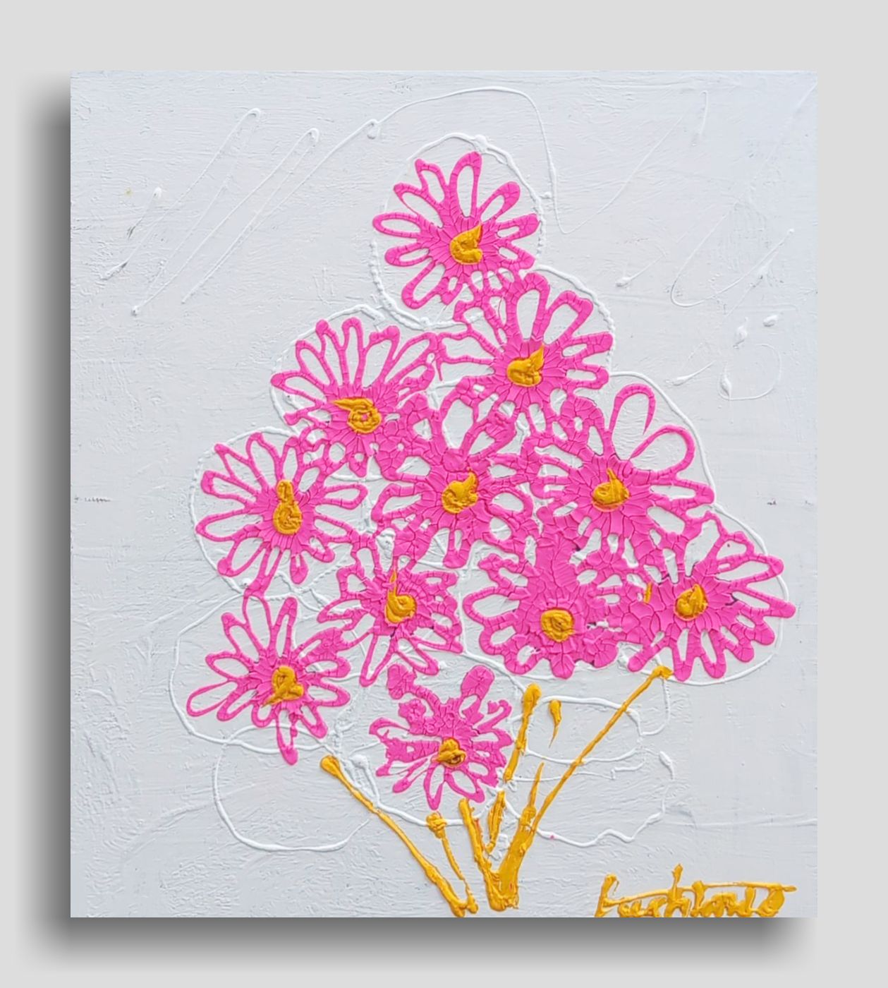 ピンクの花