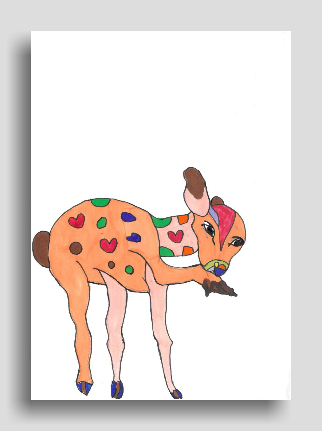 シカの笑愛(えま)くん
