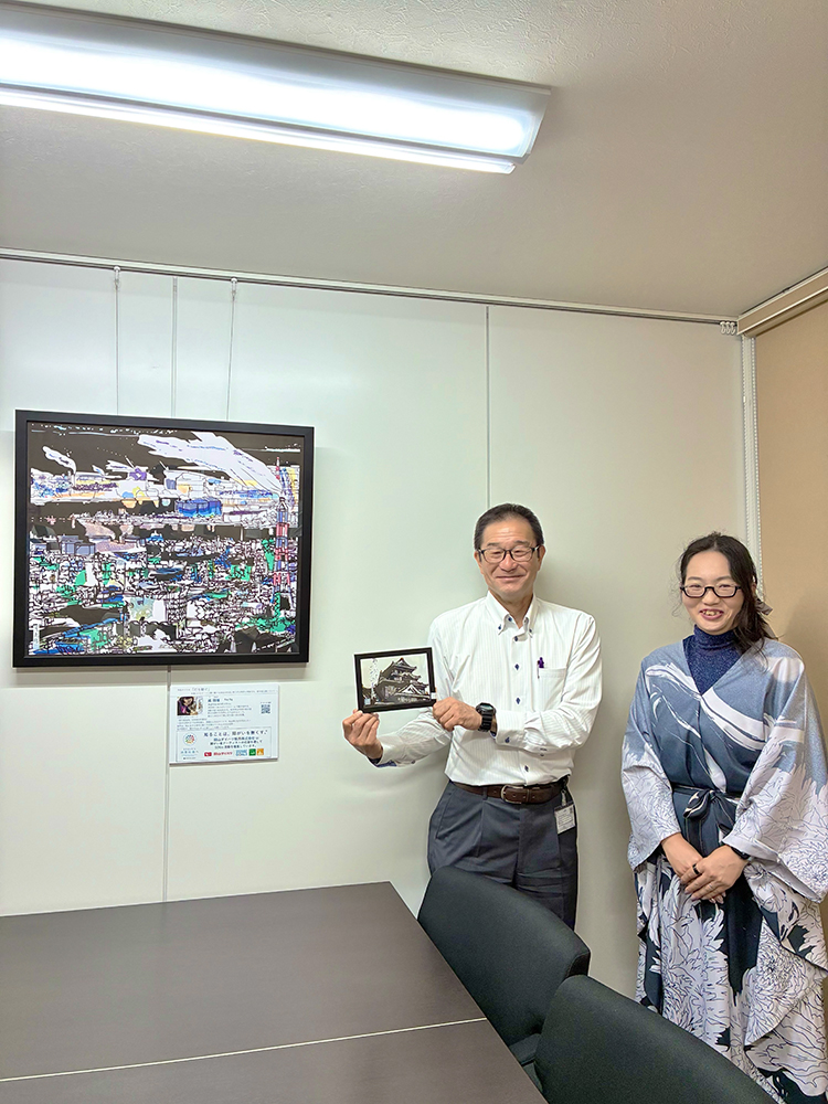 本社応接室:呉 飛瑶